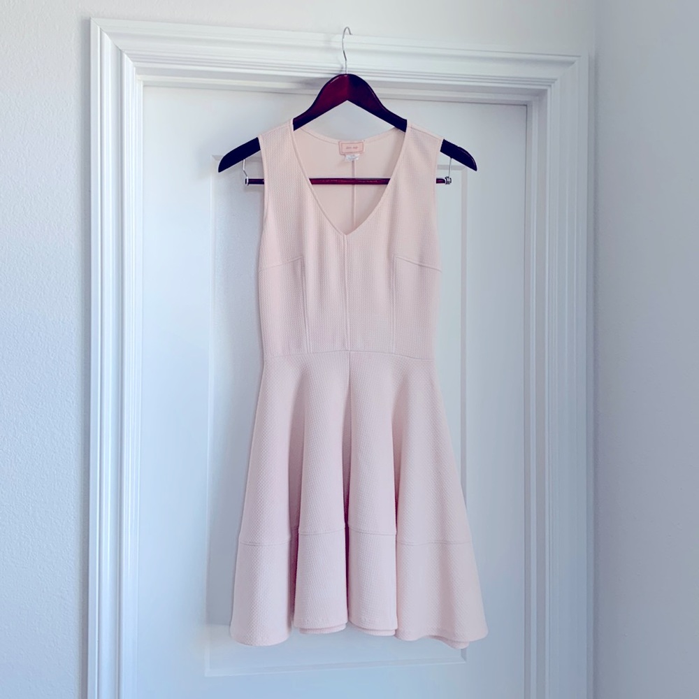 Flattering Pink Princess Shape Dress